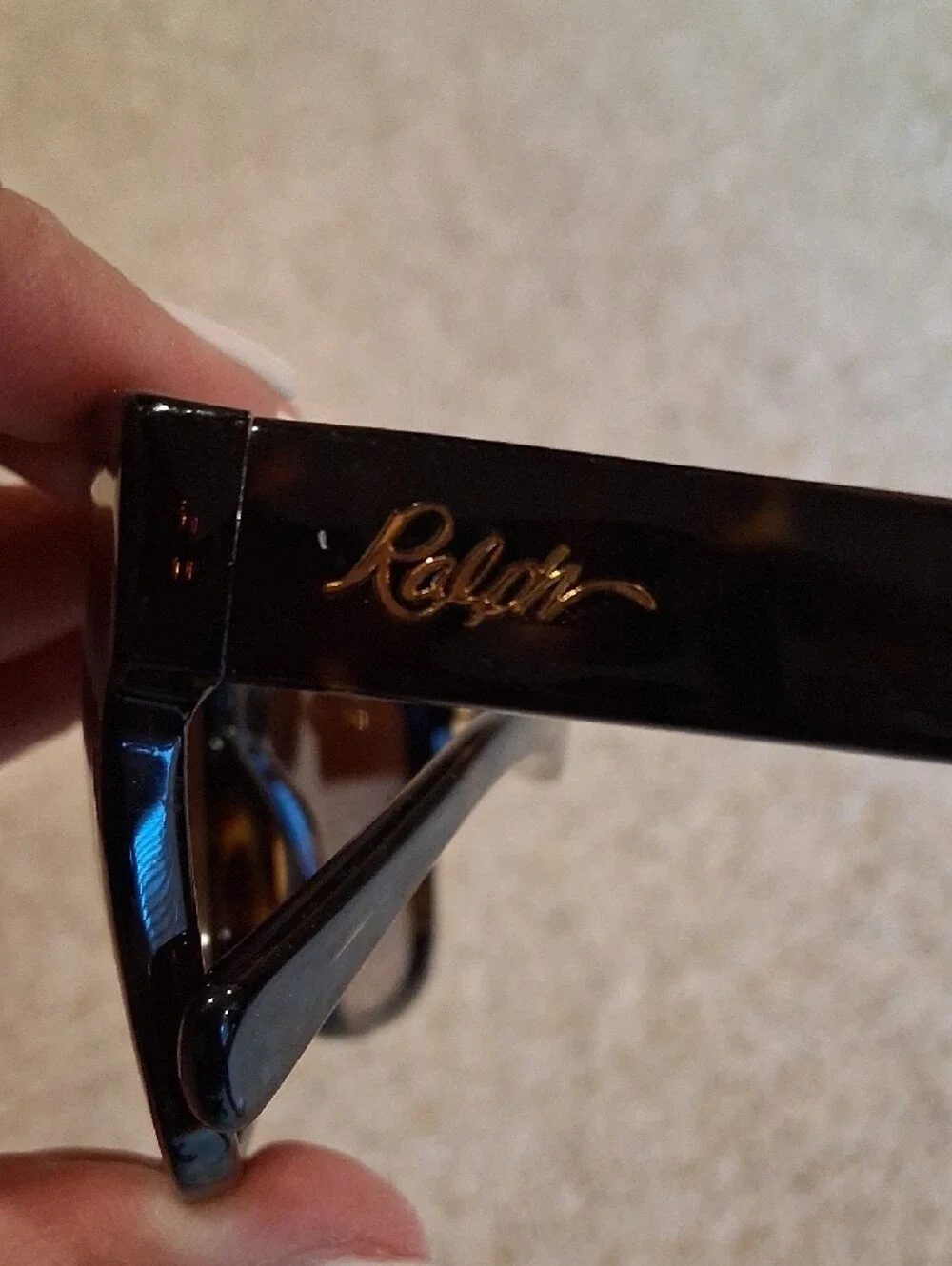Ralph Lauren Men's Sunglasses - Dark Tortoiseshell Frame with Brown Lenses